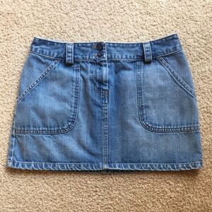 The LIMITED Denim Mini skirt (2015)